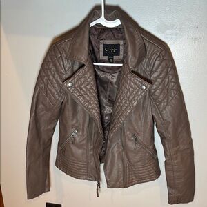 Women's Brown Leather Jacket